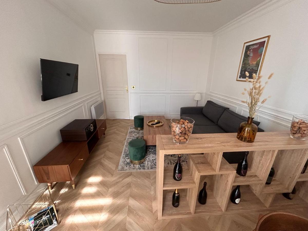 Bulle De Champagne : Petit Cocon En Plein Centre Apartamento Épernay Exterior foto
