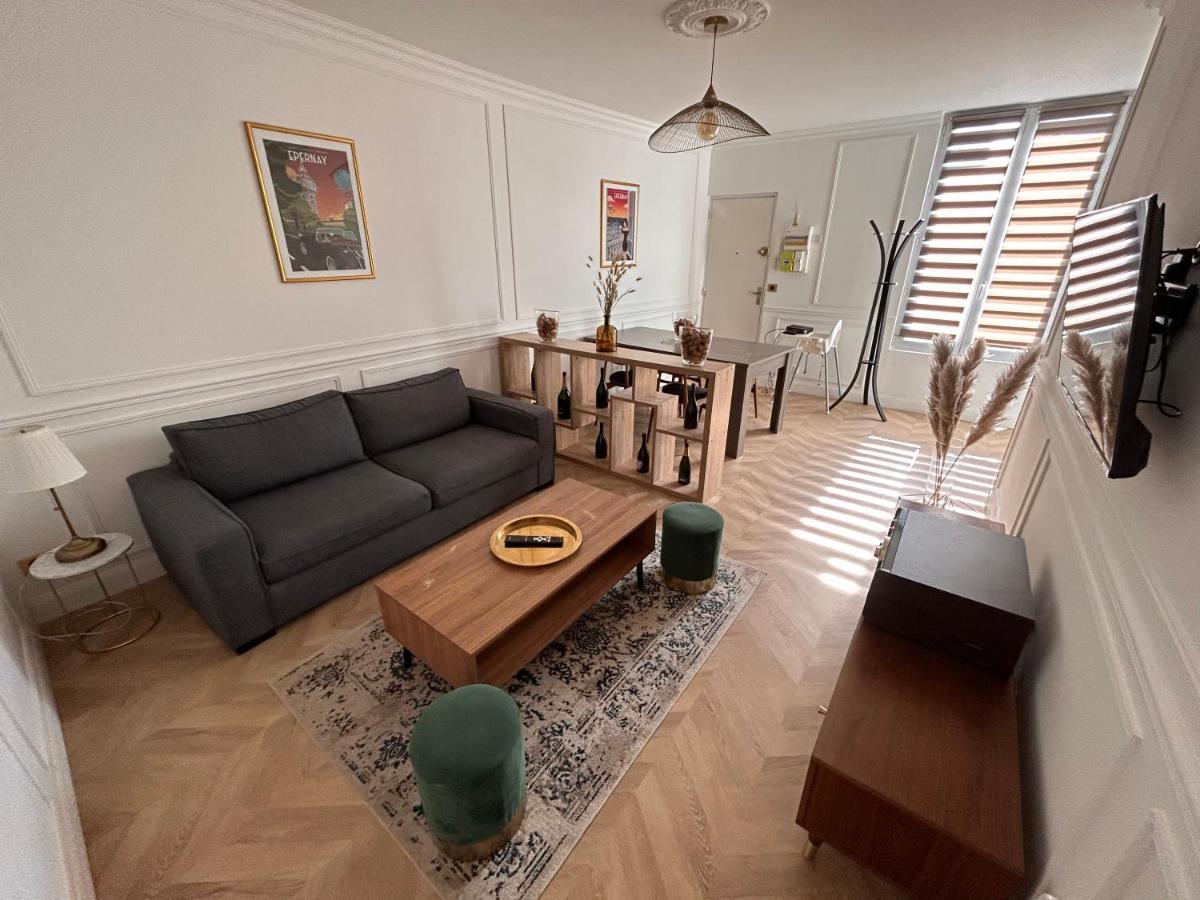Bulle De Champagne : Petit Cocon En Plein Centre Apartamento Épernay Exterior foto